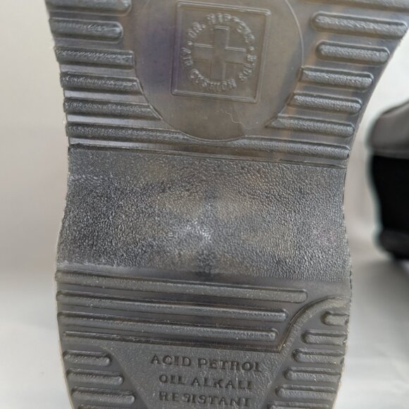 Dr. Martens Flora Smooth Leather Black Chelsea Boots | US 6 - Picture 7 of 8